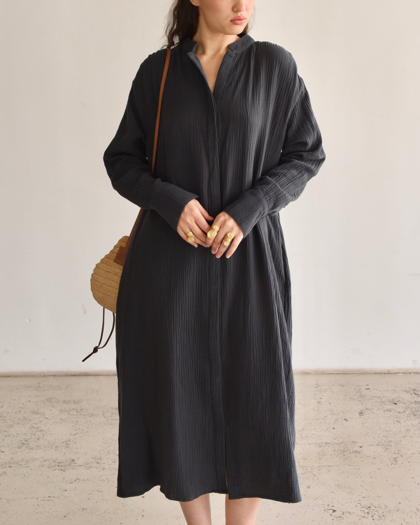 Shirt dress muslin