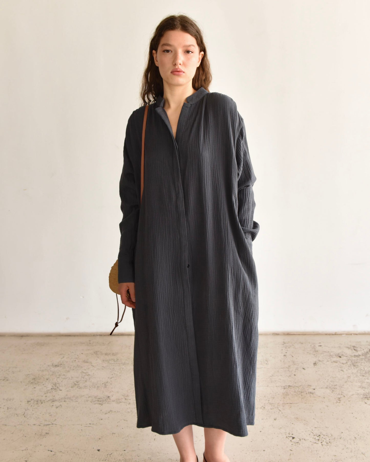 Shirt dress muslin