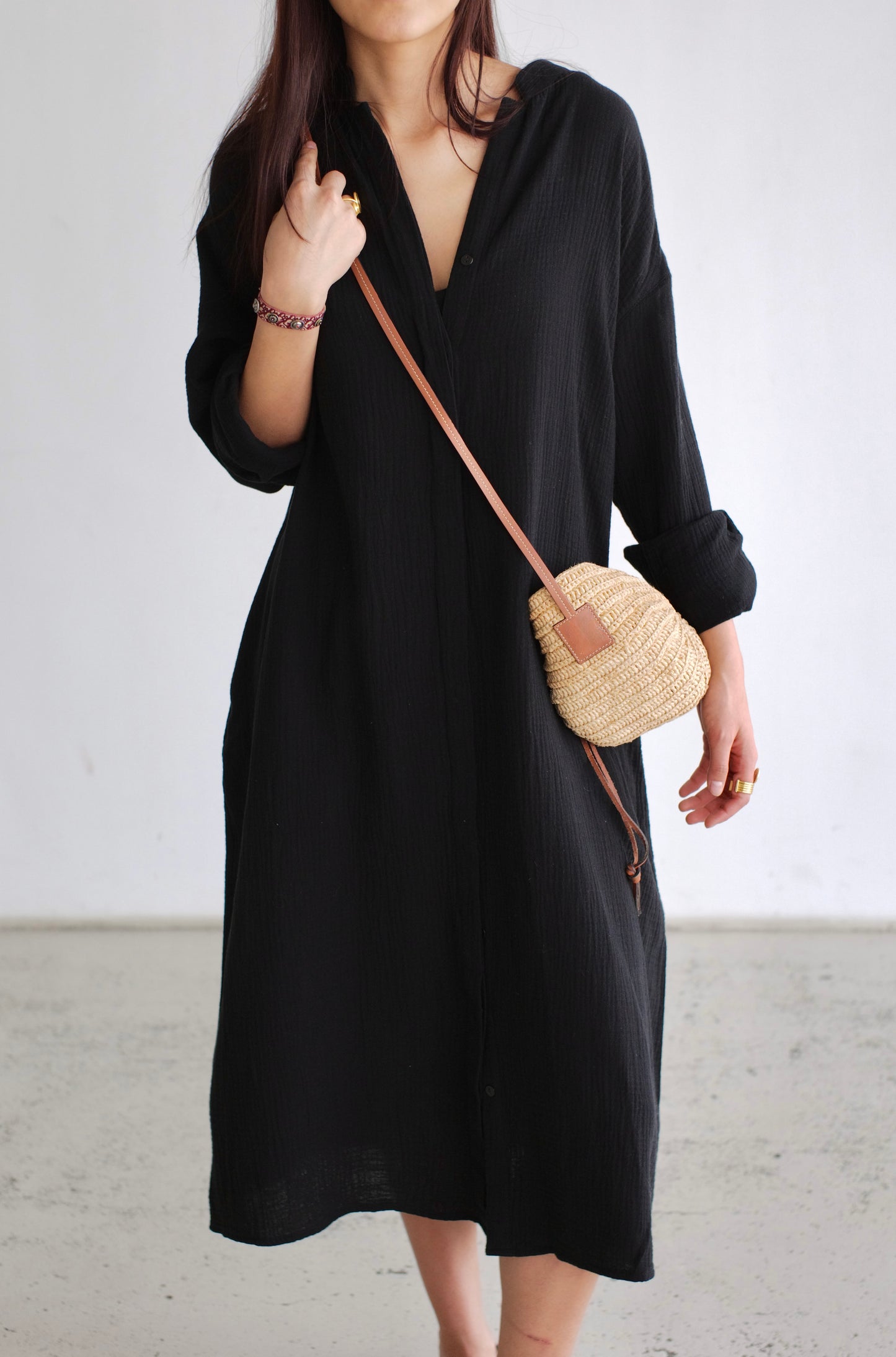 Shirt dress muslin