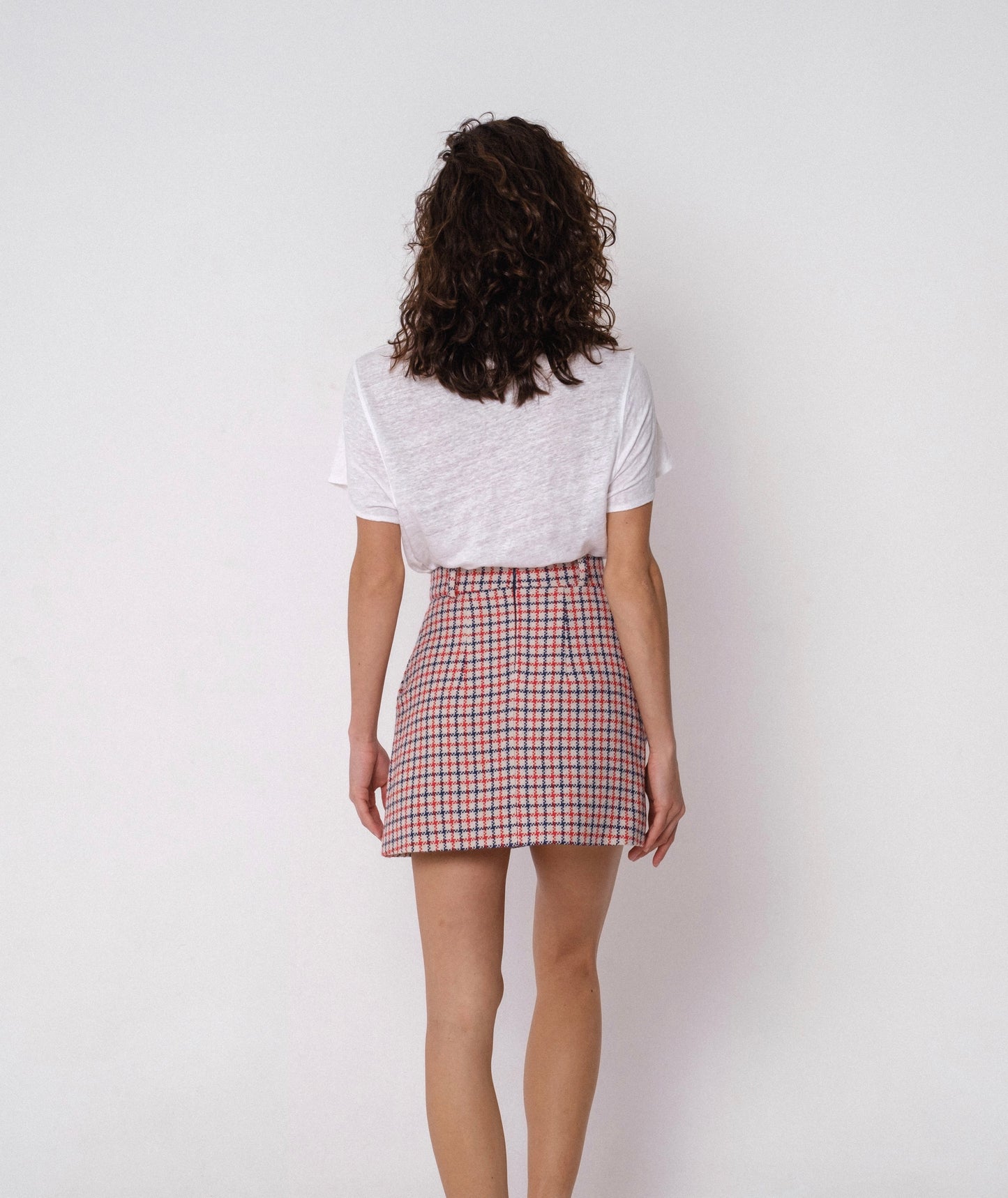 Mini skirts tweed